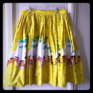 Pin up girl clothing Mary Blair jenny skirt